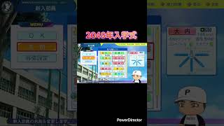 栄冠ナイン　2049年入学式　 #パワプロ2024