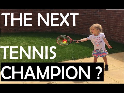 The Next Wimbeldon Champion? Kids Tennis Star