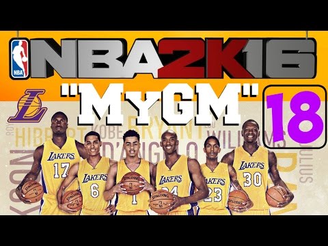 NBA2K16 PC "MyGM" [Game 18/82] - Lakers at Wizards || 720/60fps