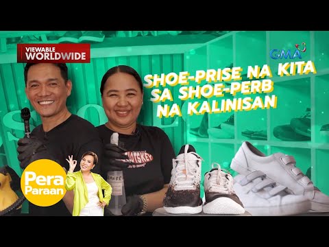 Shoe cleaning business na may Php 5,000 na puhunan, kumikita ng Php 100,000 kada buwan Pera Paraan