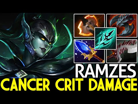 RAMZES [Phantom Assassin] Cancer Crit Damage with Triple Dagger Dota 2