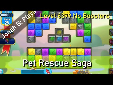 Pet Rescue Saga Level 6399 No Boosters
