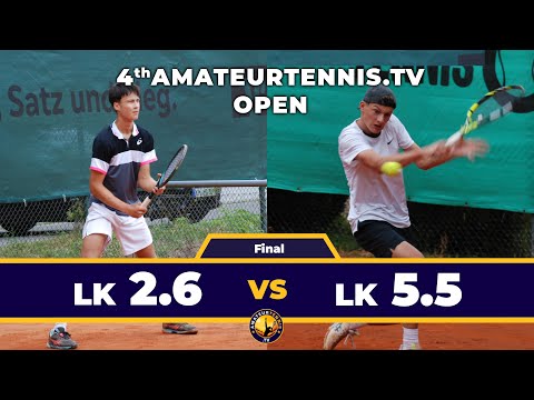 🎾 FINAL | Nicolas (LK 2,6) vs Yannis (LK 5,5) | 4. ATTV Open | NTRP 5.5