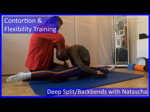 Contortion Training by Flexyart 158: Deep Split/Backbends - Also for Yoga, Poledance, Ballet, Dance