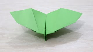 How to Make a Paper Plane that Fly Like a Bat - Awesome Paper Airplanes