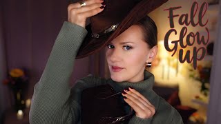 ASMR Fall Glow Up 🍎🍂 Apples, Style & Makeup for You