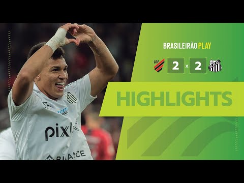 El PEIXE RESCATÓ un empate y NO DESPEGA 📈 | Resumen PARANAENSE 2-2 SANTOS FC | #Brasileirao