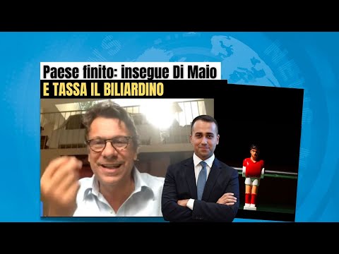 Paese finito: insegue Di Maio e tassa il biliardino - Zuppa di Porro 22 giu 2022