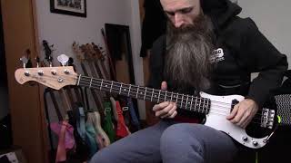 ISOLATED BASS TRACK for NoMeansNo - The Graveyard Shift (bass cover)