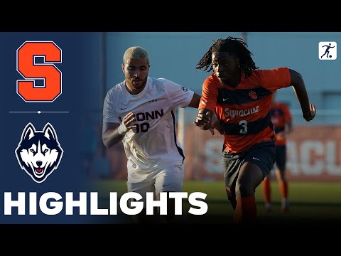 Syracuse vs UConn | NCAA College Soccer | Highlights - August 21, 2025