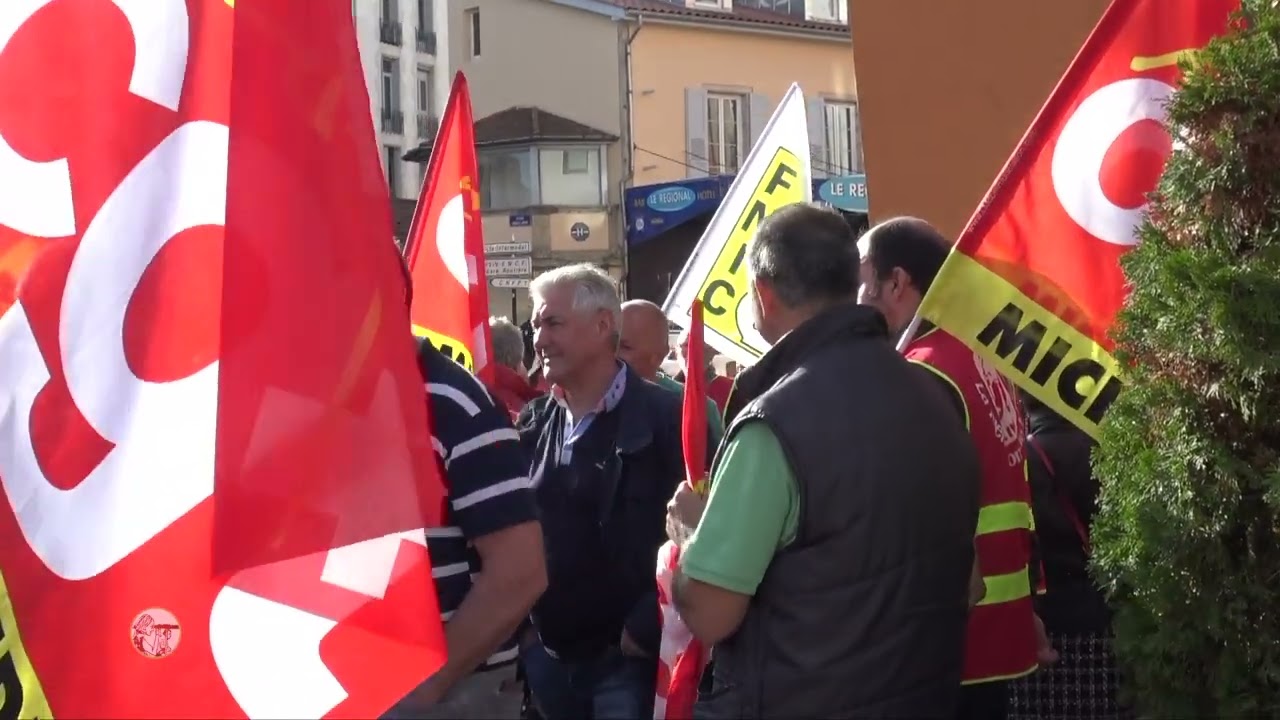 Manifestation au Puy-en-Velay, le 27/10/2022