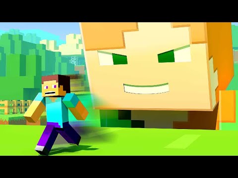 CraftVids - STEVE BECOMES SMALL? Minecraft Animation - Alex and Steve Life