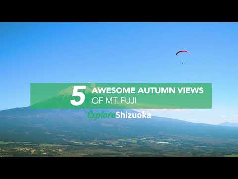 5 Awesome Autumn Views of Mt Fuji