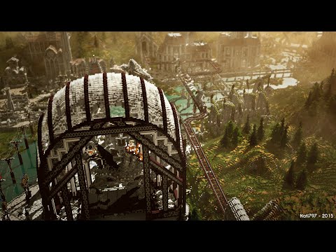 Dark Factory - Minecraft Timelapse by Elysium Fire