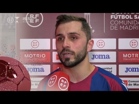 Superflash | Copa de España de Fútbol Sala | Rafa Usín: "Debemos disfrutar y valorar lo de mañana"