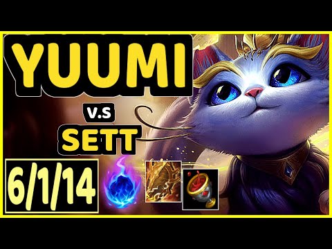 RIYEV (YUUMI) vs SETT - 6/1/14 KDA BOTTOM SUPPORT CHALLENGER GAMEPLAY - BR