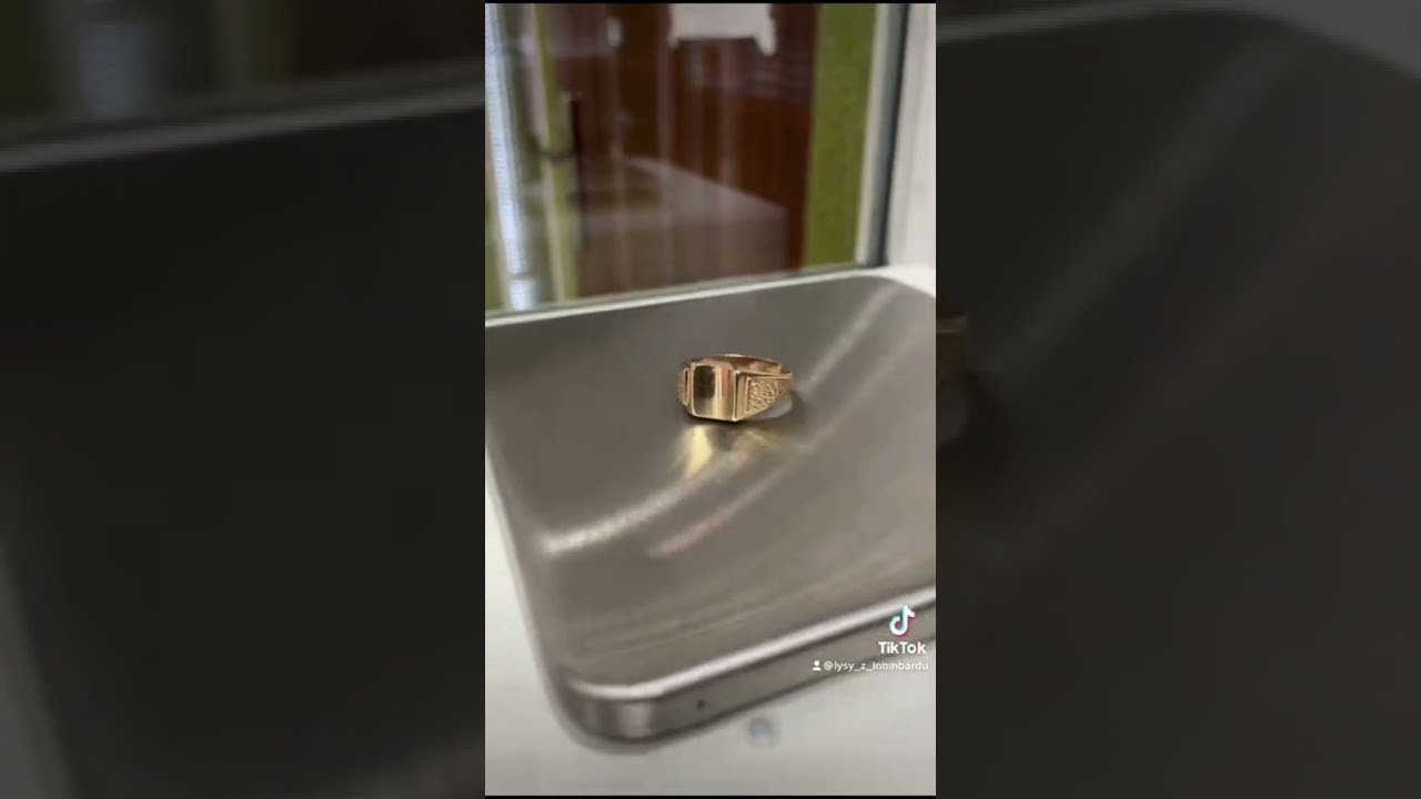 Sygnet męski, 585 nie 750 😂