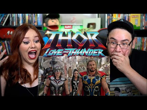 THOR Love and Thunder - Official Trailer Reaction / Review | Marvel