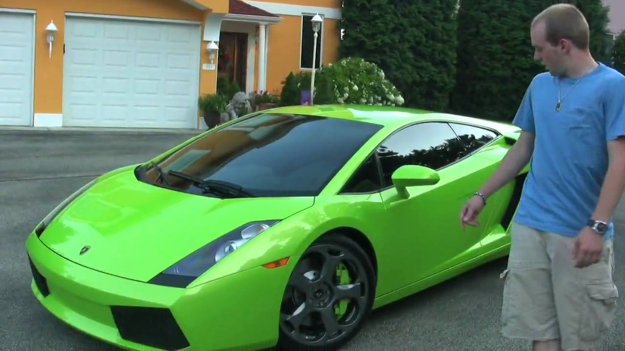 Lamborghini Gallardo Review by 18 Year Old
