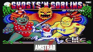 Amstrad CPC 464 Games - Ghosts 'n Goblins