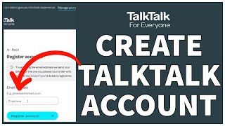 TalkTalk Account Sign Up | How To Create TalkTalk Account (2023)