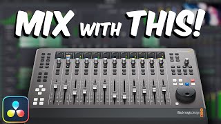 Video thumbnail for Fairlight Desktop Console Features & Mixing with it in DaVinci Resolve! by Jason Yadlovski