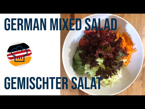 German Mixed Salad: Gemischter Salat | Real German Food