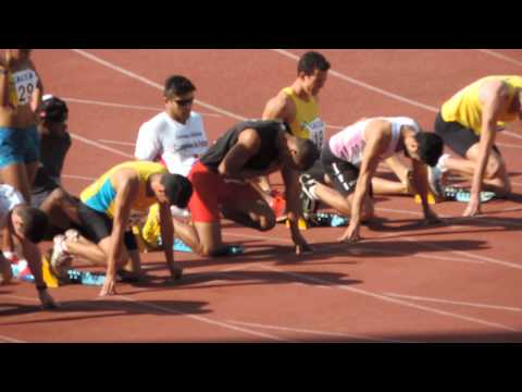 2° 100m rasos Masculino (Semi-Final) Paranaense Sub-23 2014