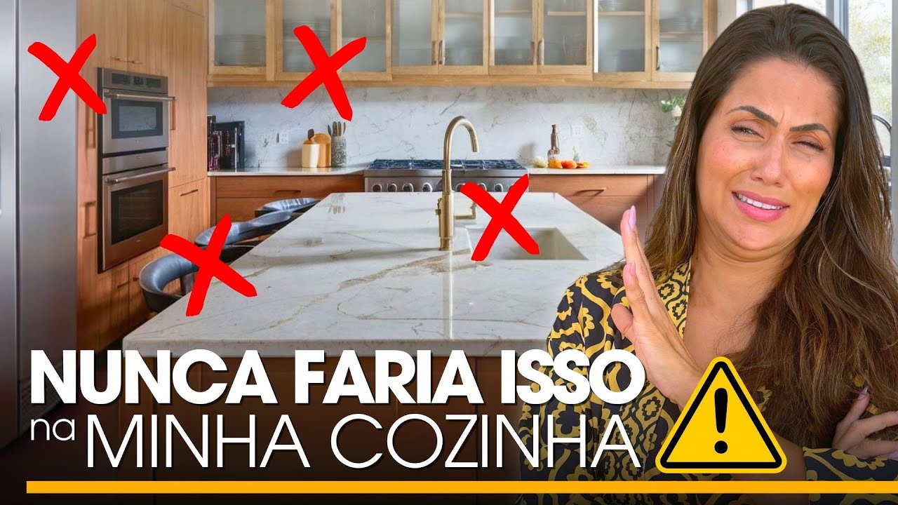 08 Itens que DETESTO em UMA COZINHA!