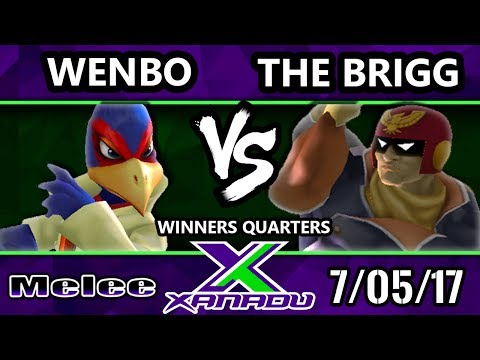 S@X 209 - Wenbo (Falco) Vs. The Brigg (Captain Falcon) - Smash Melee Winners Quarters - SSBM