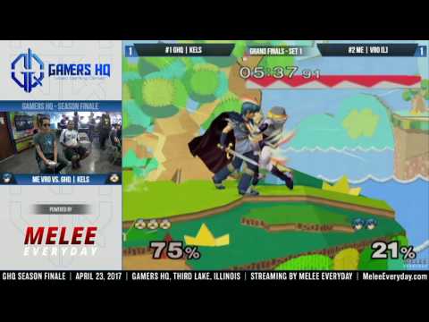GHQ Spring Finale 2017 - GHQ | Kels (Fox) vs. ME | Vro (Marth) - SSBM - Grand Finals