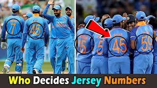Who Decides The Jersey Numbers of Indian Cricketers in World Cup 2019 । क्रिकेटरों के जर्सी संख्या