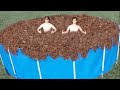 We Filled a Pool With Human Hair