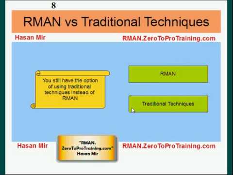 Oracle RMAN - Introduction