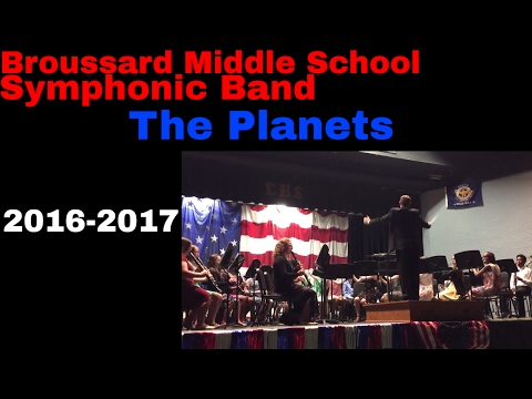 Themes From The Planets - Gustav Holst/arr. Wagner - Broussard Middle School Symphonic Band