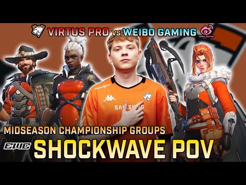 [ sHockWave ] INSANE Hitscan Performance | Weibo Gaming vs Virtus Pro | OWCS Midseason Championship