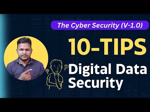 10 Tips for Digital Data Security Must Know Hacks |Learn Full Cyber Security Course In Hindi