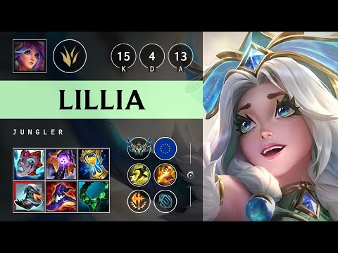 Lillia Jungle vs Shaco - EUW Challenger Patch 25.18