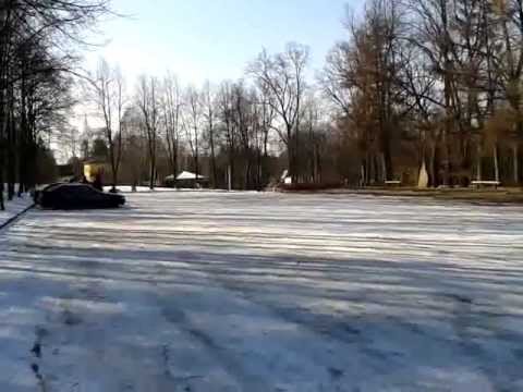 Zagnańsk: draft po parkingu ;)