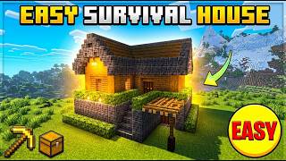 Download lagu Starter Survival House Tutorial in Minecraft (Simple & Aesthetic) mp3