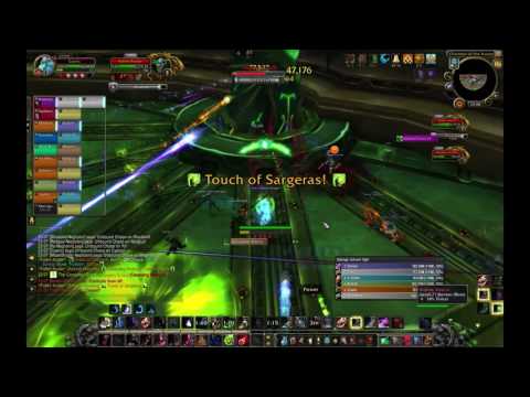 World of Warcraft Legion | The Nephilim vs. Fallen Avatar rank 4 parse - 6/22/2017 | Feral Druid PoV