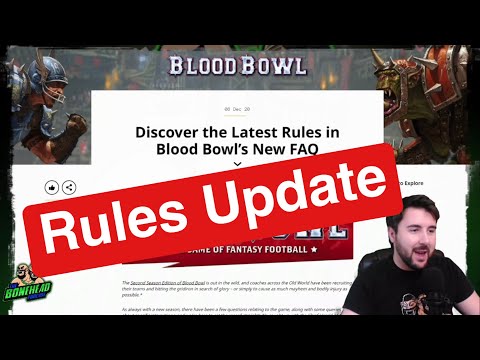 Breaking News - Blood Bowl FAQ (Dec 2020)