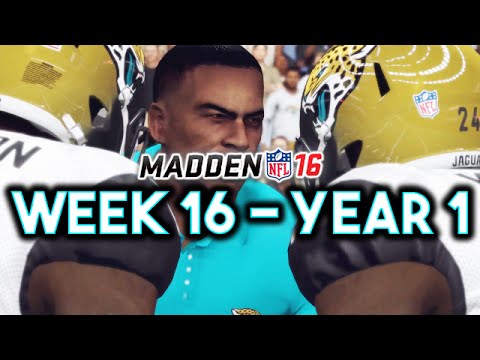 Madden 16 Jaguars Connected Franchise Year 1 - Week 16 @ Saints (Ep.16)