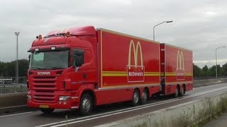 preview picture of video 'Trucks, Munnikensteeg, Kijfhoek / Zwijndrecht, NL, 12 SEP 2013'