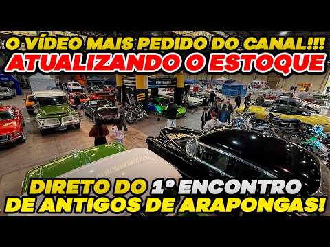 ATUALIZANDO O ESTOQUE NO ENCONTRO DE ANTIGOS!!!