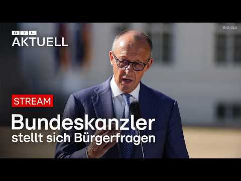 Friedrich Merz am Tisch mit Bürgerinnen und Bürgern | RTL News