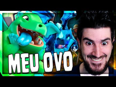DESTRUIRAM O MEU OVO NO CLASH ROYALE!