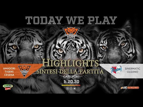 16° 11-01-2020 Highlights Amadori Tigers Cesena Vs Sinermatic Ozzano