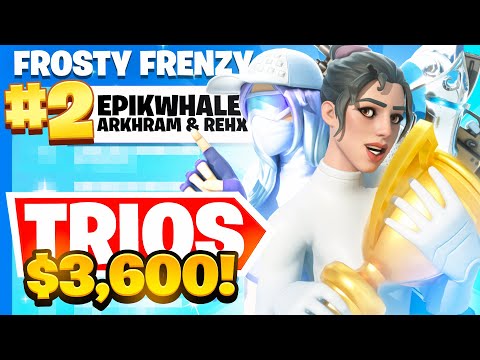 2ND PLACE in the FROSTY FRENZY FINALS! 🥈 ($3,600)