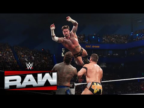 CM Punk defeats Jey Uso and LA Knight to earn title match against Seth Rollins: Raw, Oct. 13, 2025